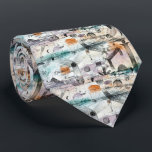 Klee-Inspired Surreal Geometry Neck Tie Krawatte<br><div class="desc">Wear a conversation starter. This Paul Klee–inspired abstract neck tie blends geometric surrealism,  celestial line art,  and muted blues,  oranges,  and purples. A museum-quality statement piece that adds intellectual style,  creative confidence,  and avant-garde elegance to any outfit.</div>