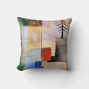Klee - Kleines Taschenbild Kissen