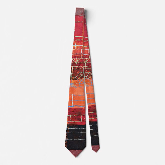 Klee - Konfiguration, abstrakte Kunst, Krawatte (Vorderseite)