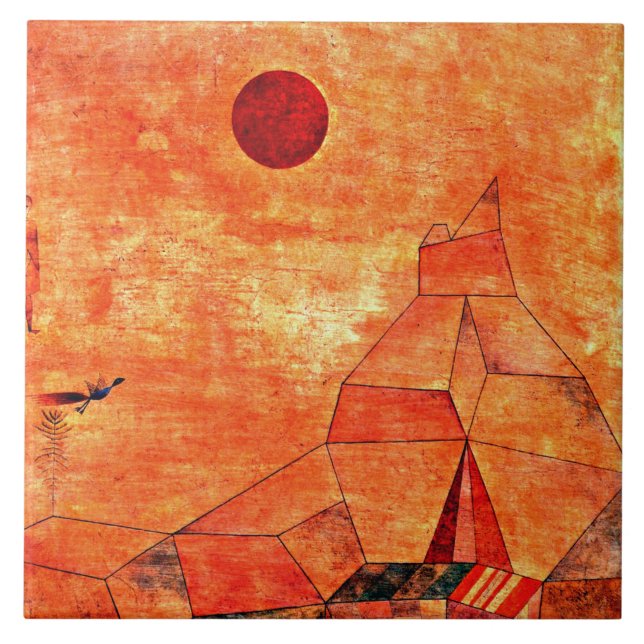 Klee - Marchen Fliese (Vorderseite)