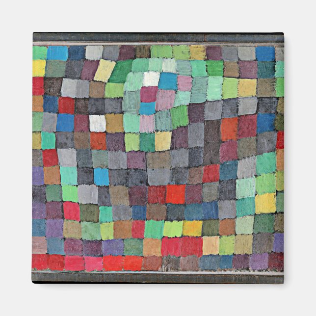 Klee - May Picture, abstrakt art, Magnet (Vorne)