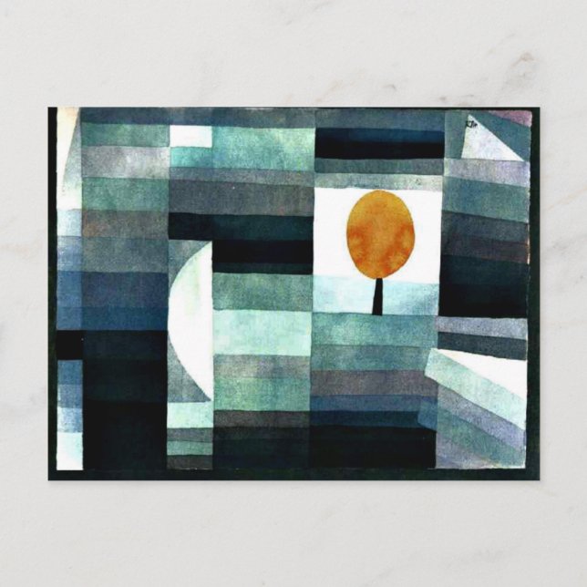 Klee - Messenger des Herbstes Postkarte (Vorderseite)