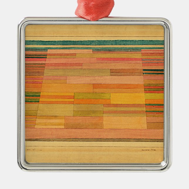 Klee - Messfelder Ornament Aus Metall (Vorne)