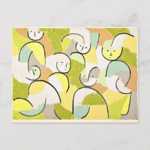 Klee - Mit Genies gesext Postkarte