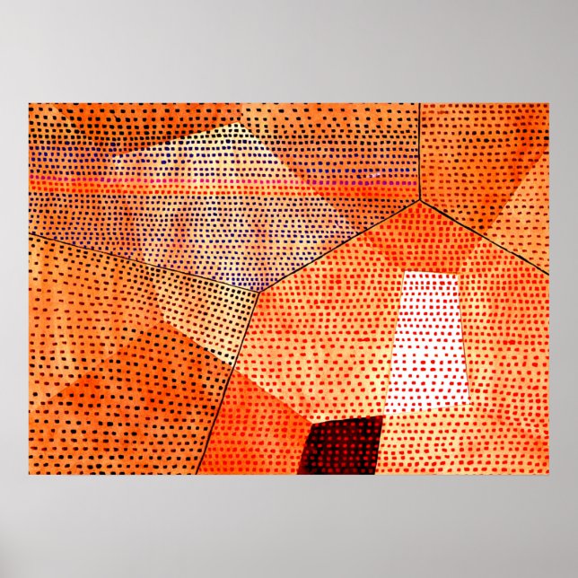 Klee - Modell 106, Polyphonie in Farbe Poster (Vorne)