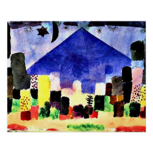 Klee - Mount Niesen Poster