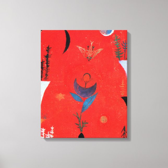 Klee - Mythos der Blume Leinwanddruck (Vorderseite)