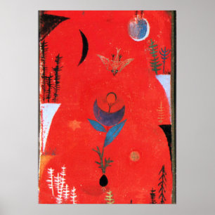 Klee - Mythos der Blume Poster