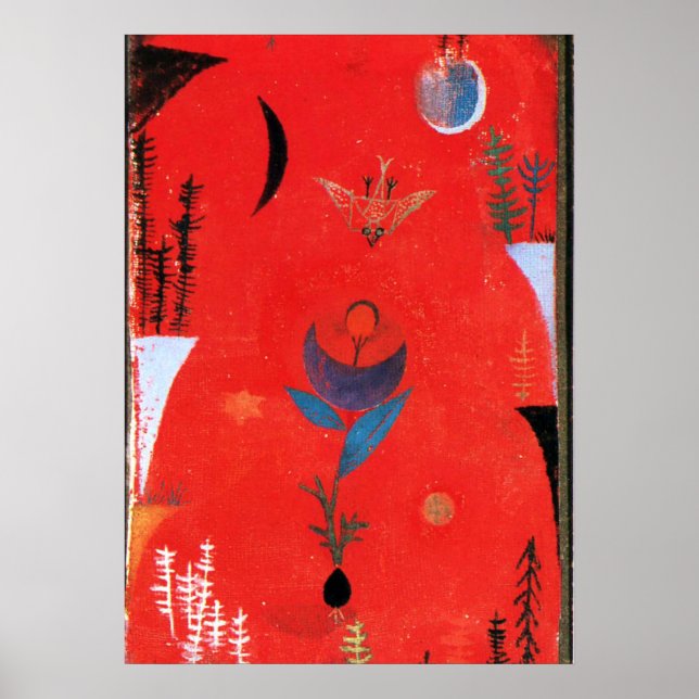 Klee - Mythos der Blume Poster (Vorne)