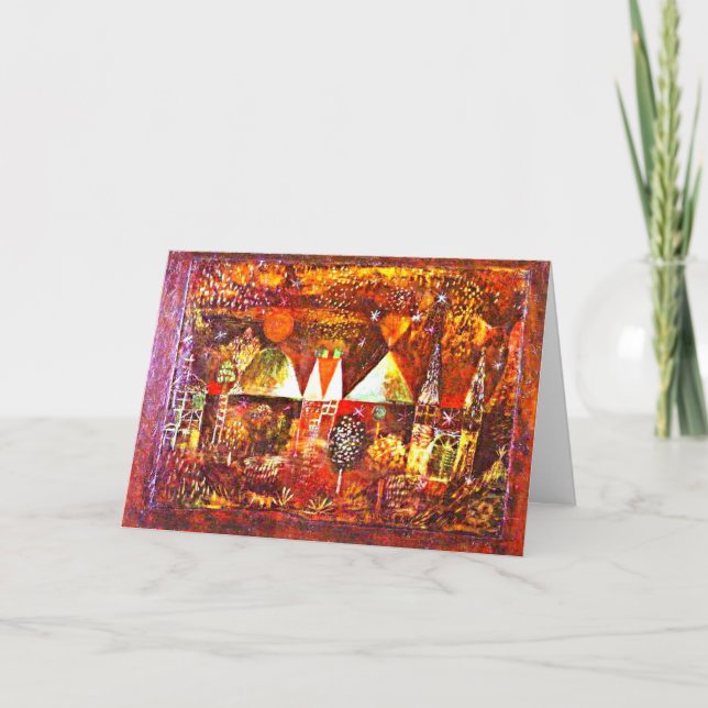 Klee - Nachtfeste Karte (Vorderseite)