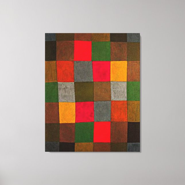 Klee - Neue Harmonie Leinwanddruck (Vorderseite)