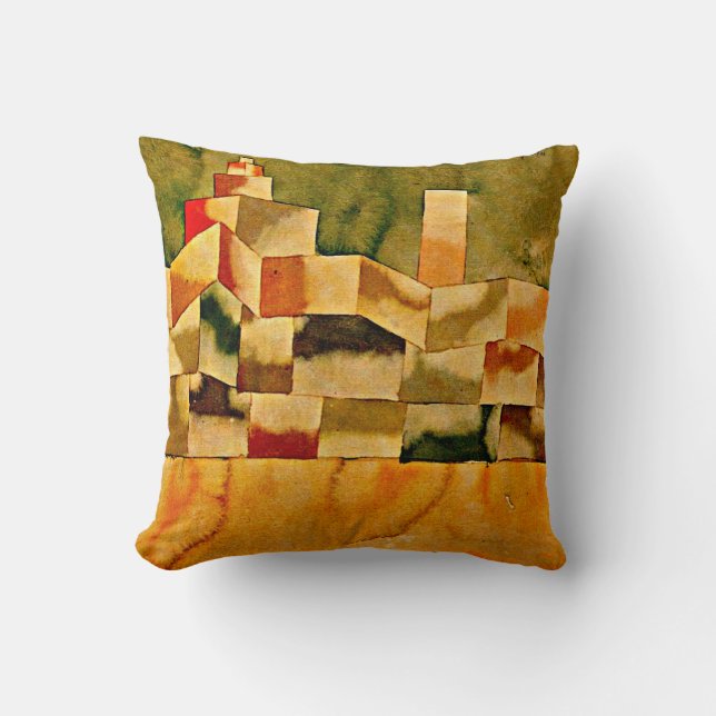Klee - Orientalische Architektur Kissen (Vorderseite)