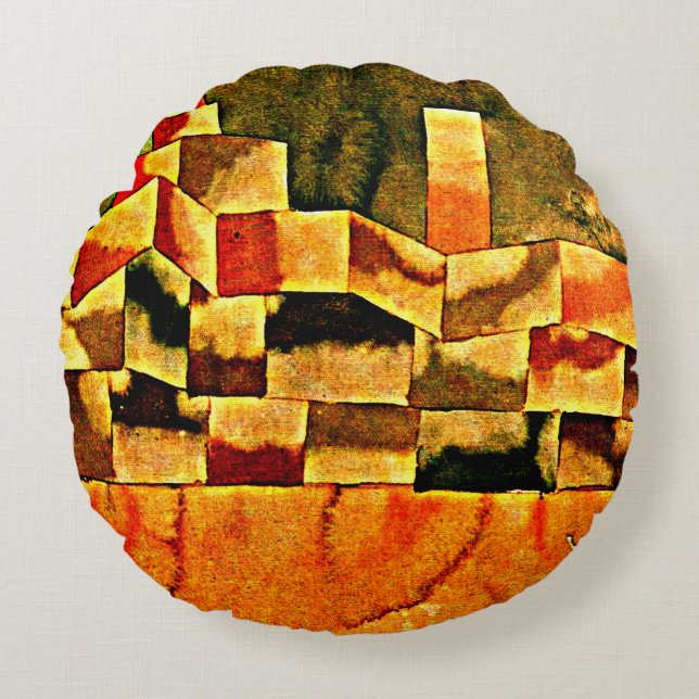 Klee - Orientalische Architektur Rundes Kissen (Vorderseite)