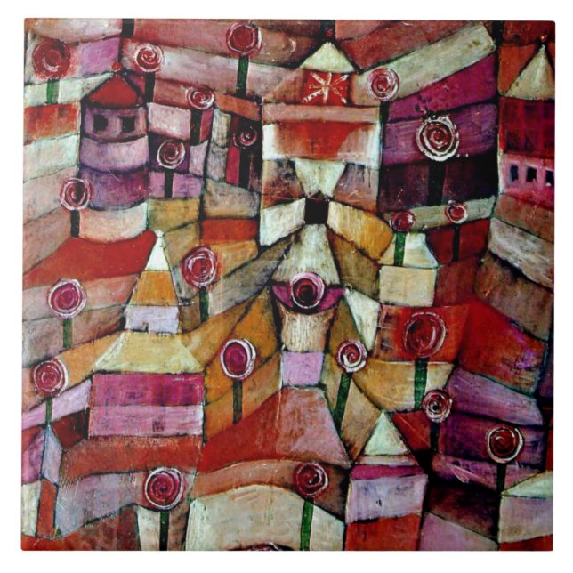 Klee - Ose Garden, Fliese (Vorderseite)