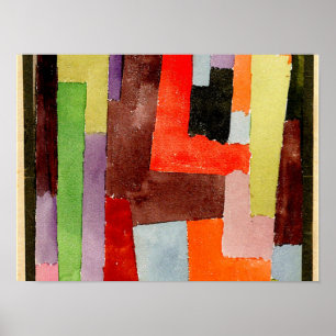 Klee - rechte Augengläser Poster