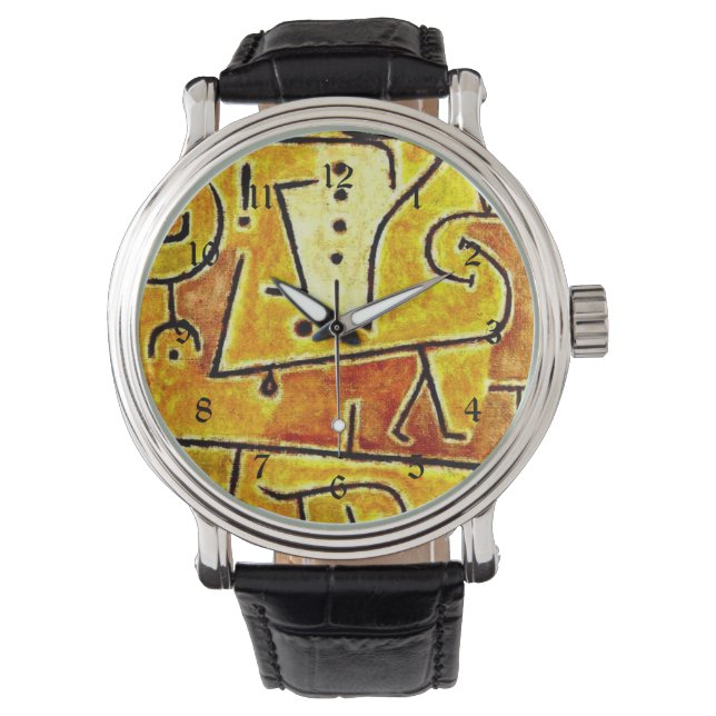 Klee - Red Waistcoat Armbanduhr (Vorderseite)