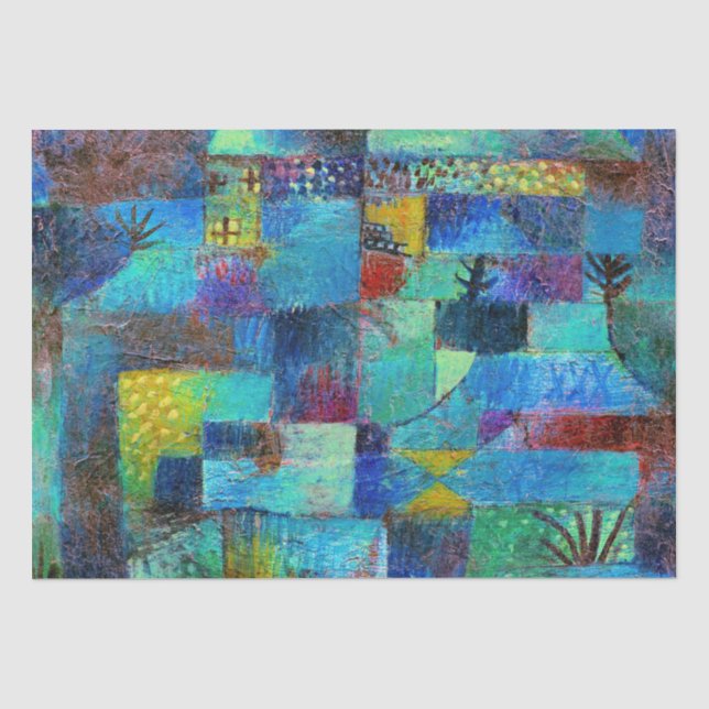 Klee - Reihengarten Seidenpapier (Vorderseite)