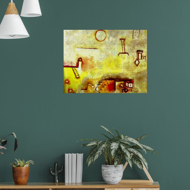 Klee - Rekonstruktion Poster (Wohnzimmer 1)