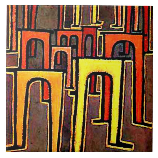 Klee - Revolution des Viadukts Fliese (Vorderseite)