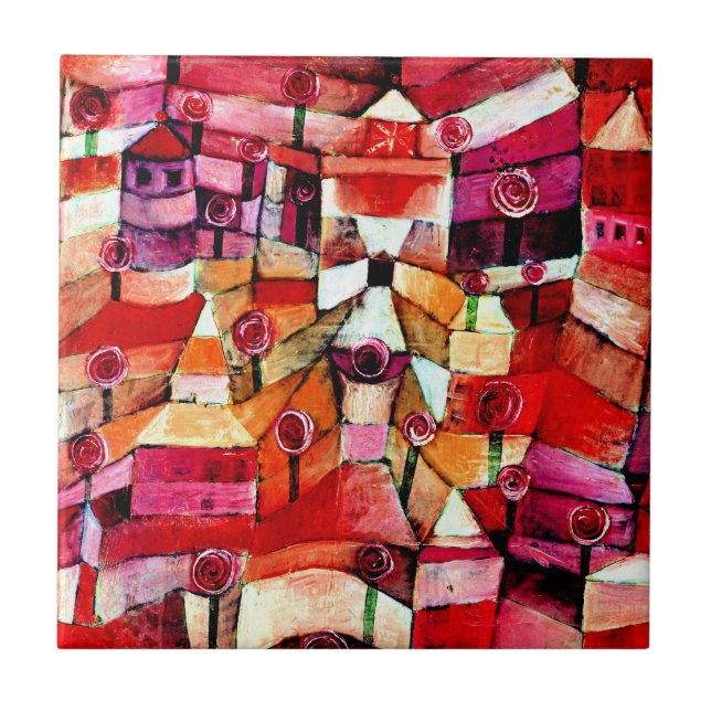 Klee - Rose Garden Fliese (Vorderseite)