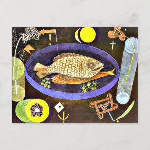 Klee - Rundfisch Postkarte