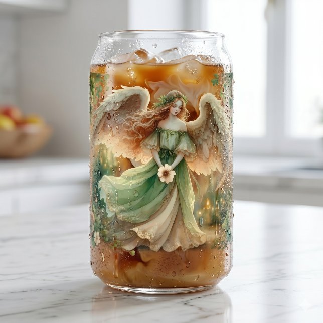 Klee Serenity Engel Dosenglas (Clover Serenity Angel Can Glass)