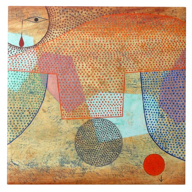 Klee - Sonnenuntergang Fliese (Vorderseite)