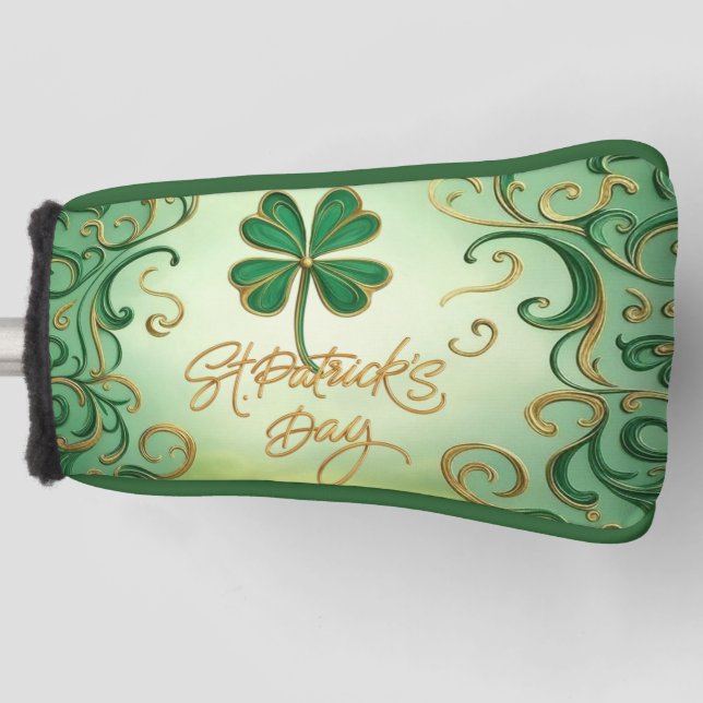 Klee St. Patrick's Day Golf Headcover (Vorderseite)