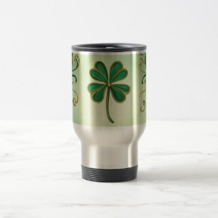 Klee St. Patrick's Day Reisebecher