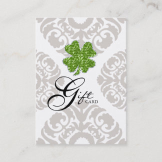 Klee-St. Pattys Patricks TagesGeschenkgutschein Rabattkarte
