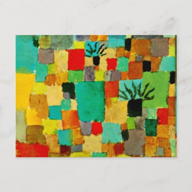 Klee - Süd-Tunesien Postkarte (Vorderseite)