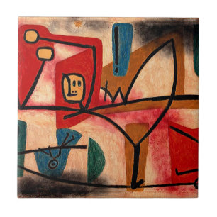 Klee - Übermut Exuberanz, Fliese