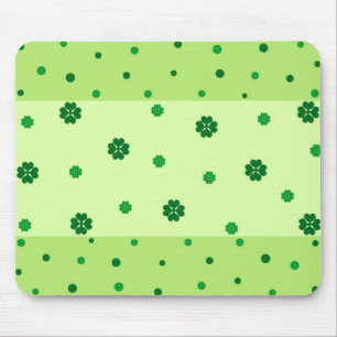 Klee und Tupfen Mousepad