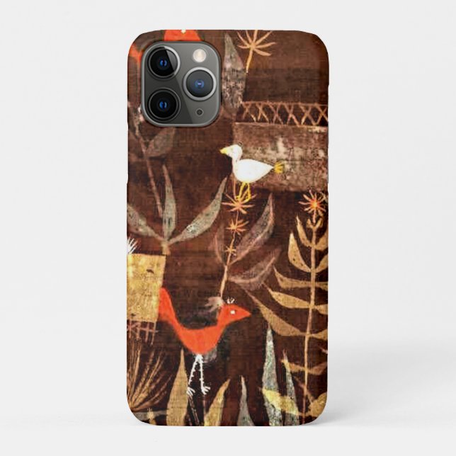Klee - Vogelgarten Case-Mate iPhone Hülle (Rückseite)