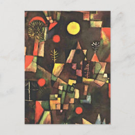 Klee - Vollmond Postkarte