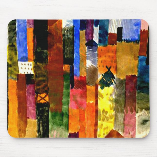 Klee - Vor der Stadt, Mousepad (Vorne)