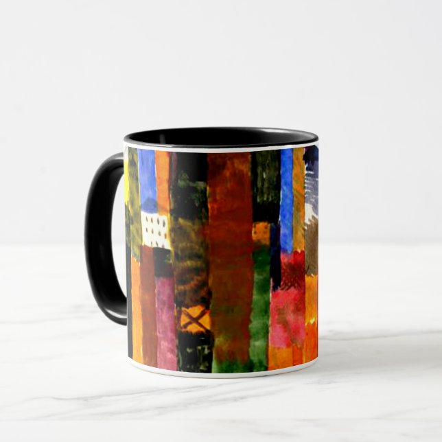 Klee - vor der Stadt, Tasse (Vorderseite Links)