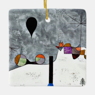 Klee - Winter Keramikornament
