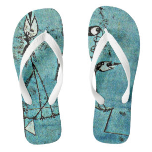 Klee - Zwitscher-Maschine, berühmtes abstraktes Ku Flip Flops