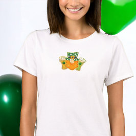 Kleeblatt Beers Leprechaun St Patrick's Day Party T-Shirt