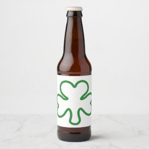 Kleeblatt Bierflaschenetikett