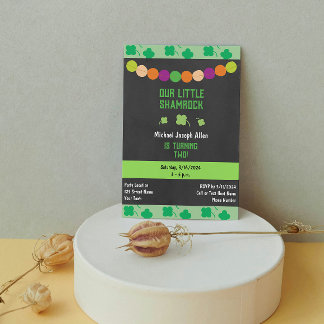 Kleeblatt Birthday Einladung