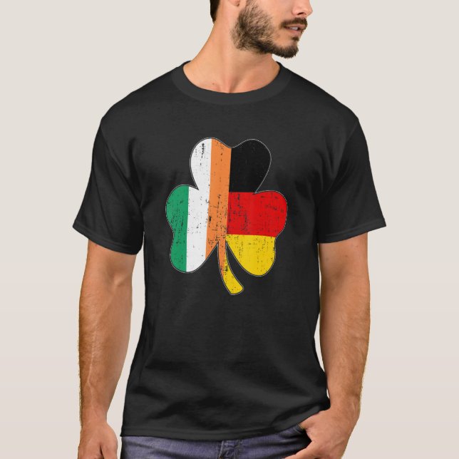 Kleeblatt-Blattfahne T-Shirt (Vorderseite)