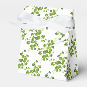 Kleeblatt-Bouquet, Patrick-Tag Geschenkschachtel