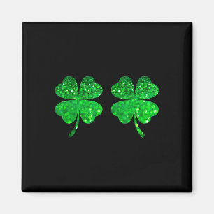 Kleeblatt Brust Irische S Brusties Frohe St Patric Magnet
