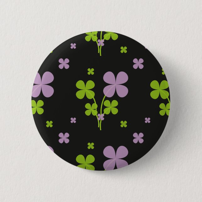 Kleeblatt Button (Vorderseite)