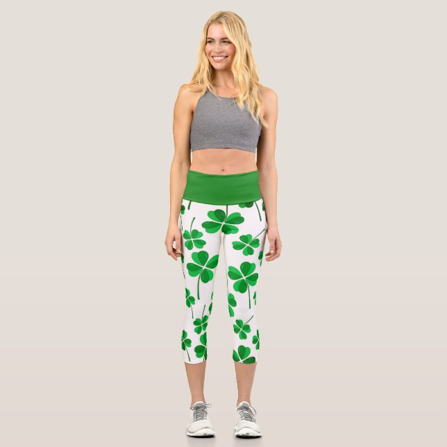 Kleeblatt Capri Leggings (Vorderseite)