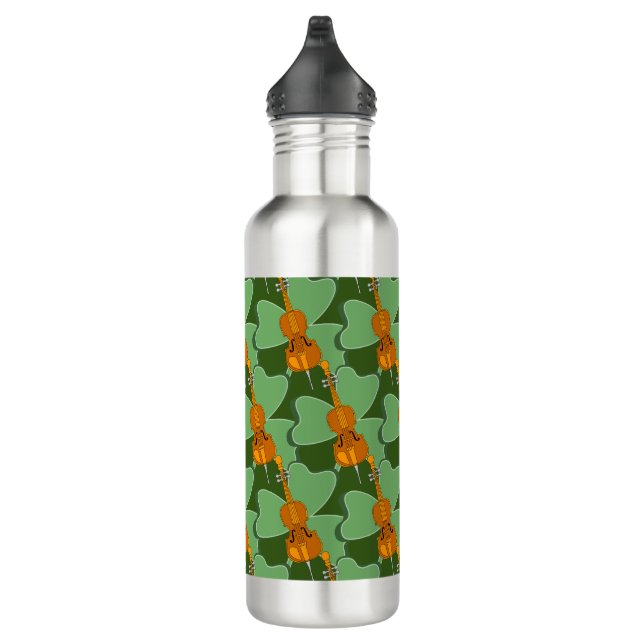 Kleeblatt Cello Edelstahlflasche (Rechts)