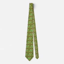 Kleeblatt Celtic Knot Gold Irish St Patrick Krawat Krawatte