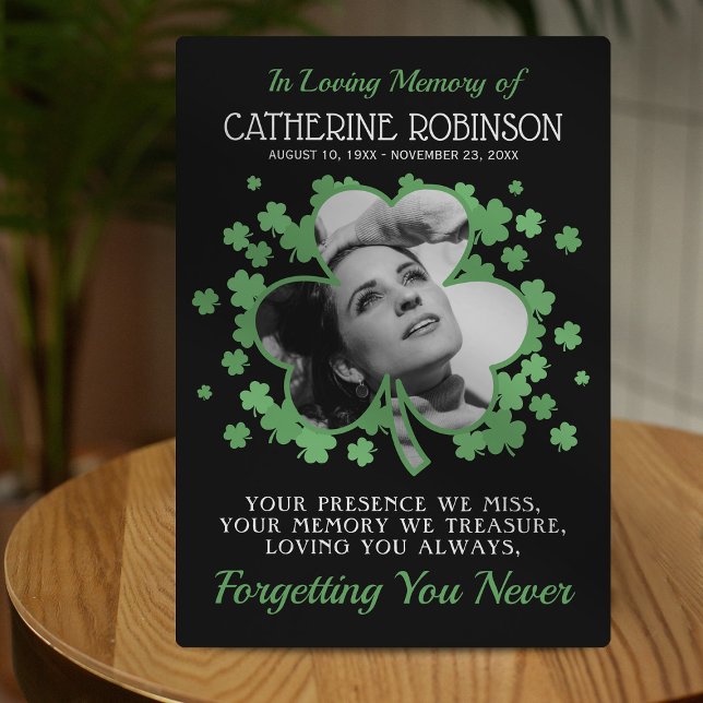 Kleeblatt Clover Foto Memorial Fotoplatte (Von Creator hochgeladen)